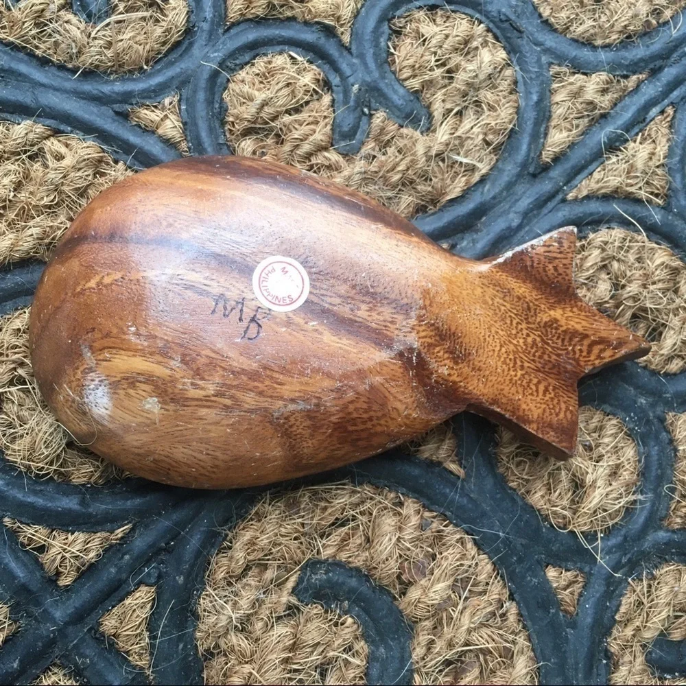 Small Monkey Pod Wood Pineapple Boho Tray Dish